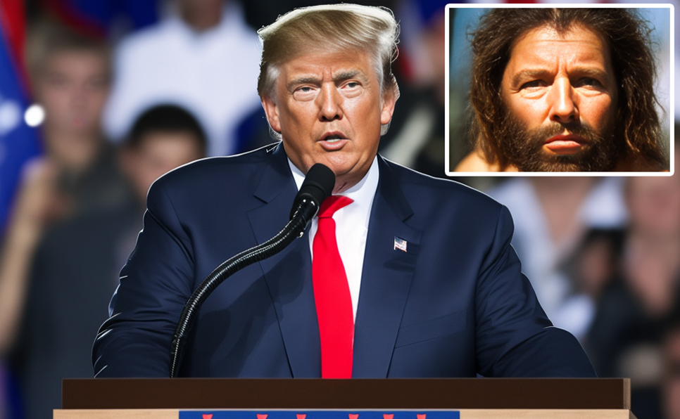 Trump’s DNA Found To Be 90% Neanderthal